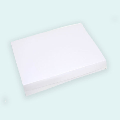 10″ x 14″ x 4” 2-pc white box