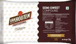 Houten Semi Sweet Chocolate Compound 1kg