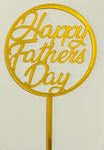 Happy Father's Day Acrylic Topper