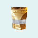 Gold/ Silver Resealable Standing Pouch 10s