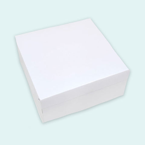 10″ x 10″ x 5” 2-pc White  Box