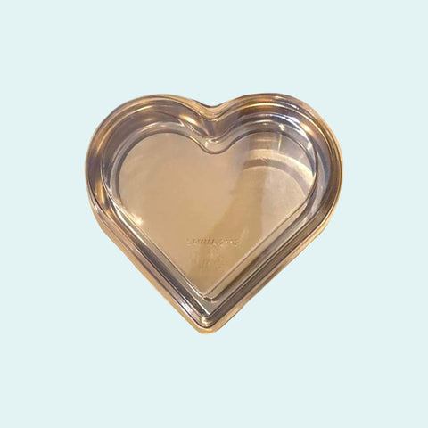 ❤️Heart Gold Plastic Container
