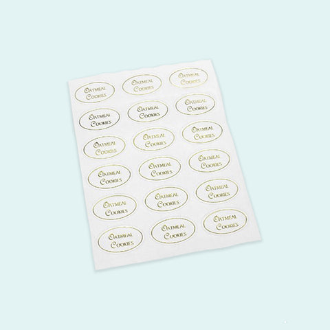 Oatmeal Cookies Stickers