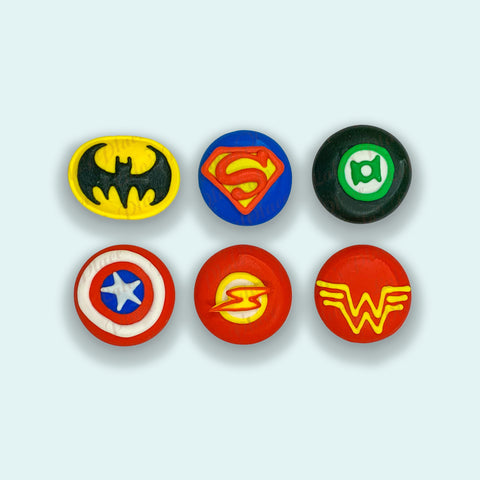 Superheroes Royal Icing Topper