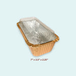4007 Aluminum Loaf Pan w/ Plastic Lid
