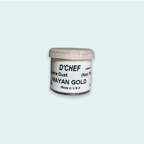D'Chef Mayan Gold Luster Dust