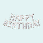 15" Silver Happy Birthday Letter Foil