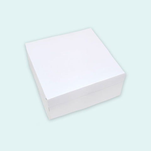 7″ x 7″ x 4” white 2-pc Box