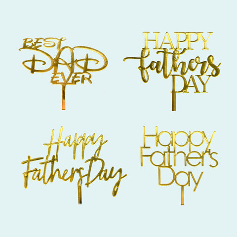 Happy Father's Day Acrylic Topper