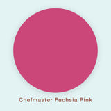 Fuchsia Pink Chefmaster Gel Paste 1oz