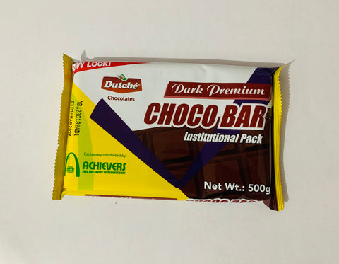 Dutche Dark Chocolate Bar 500g