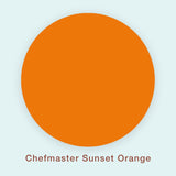 Sunset Orange Chefmaster Gel Paste 1oz